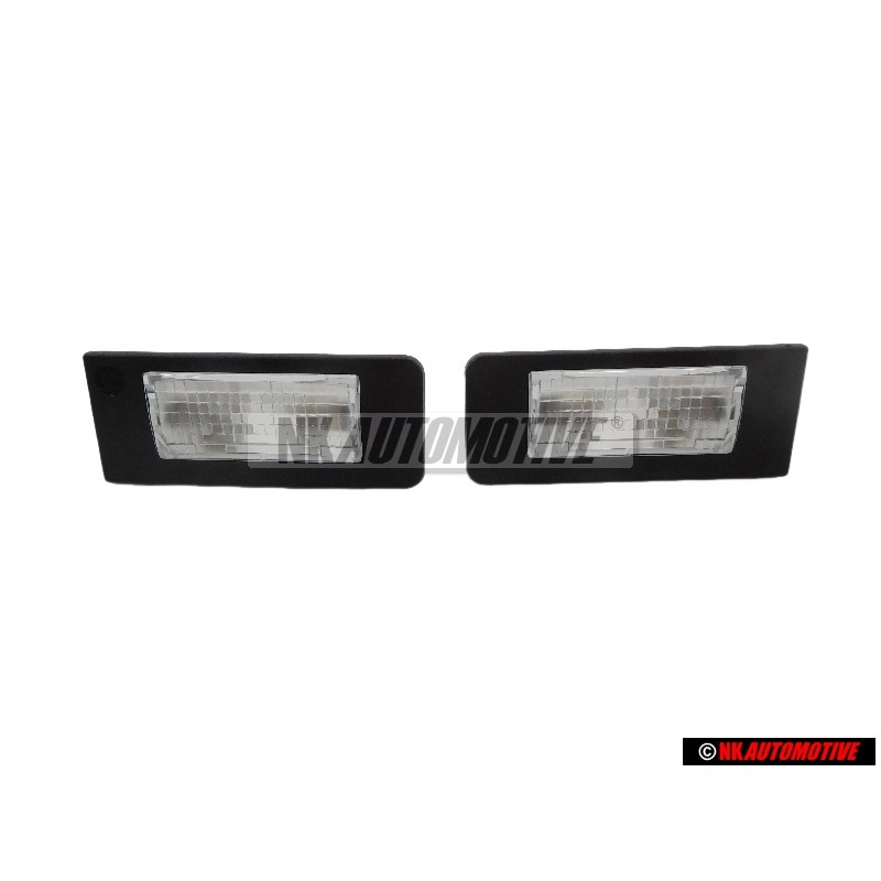 Γνήσιο Audi ΣΕΤ Φώτα Πινακίδας Αριστερό & Δεξί - TT MK1 (8N)