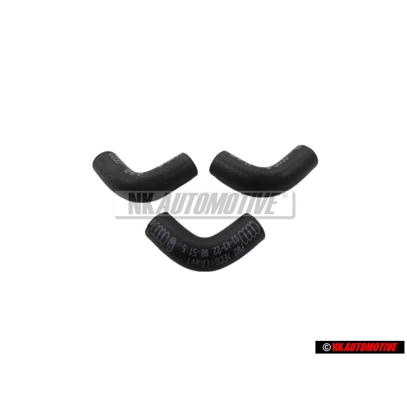 3x Γνήσιο VW Εύκαμπτος Σωλήνας Γωνίας - 034133784L