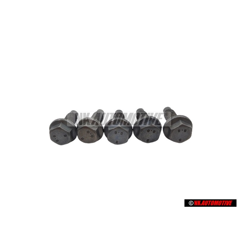 5x Γνήσιο VW Βίδα Με Εξαγωνική Κεφαλή - N 10143003