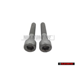 2x Γνήσιο VW Κυλινδρική Βίδα Με Κεφαλή Άλλεν - N 0147591