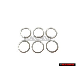 6x Γνήσιο VW Στεγανοποιητικός Δακτύλιος - N 0138128