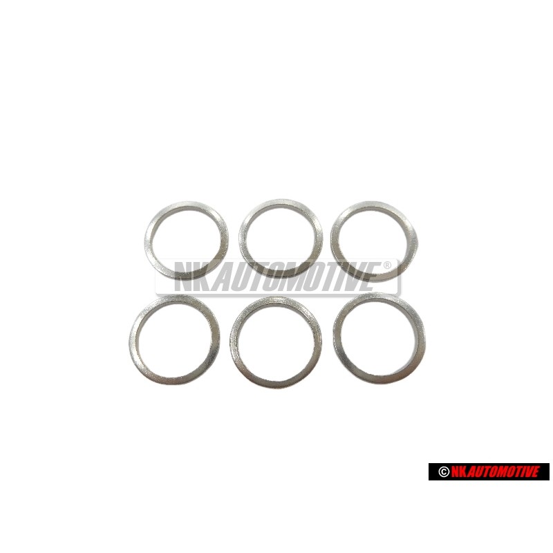 6x Γνήσιο VW Στεγανοποιητικός Δακτύλιος - N 0138128
