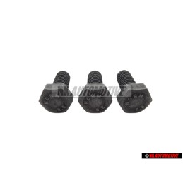 3x Γνήσιο VW Βίδα Με Εξαγωνική Κεφαλή - N 01023929