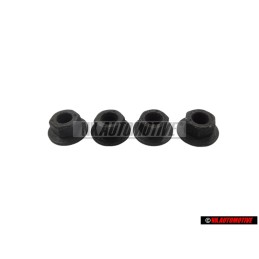 4x Γνήσιο VW Εξάγωνο Παξιμάδι Με Πατούρα - N 90175205