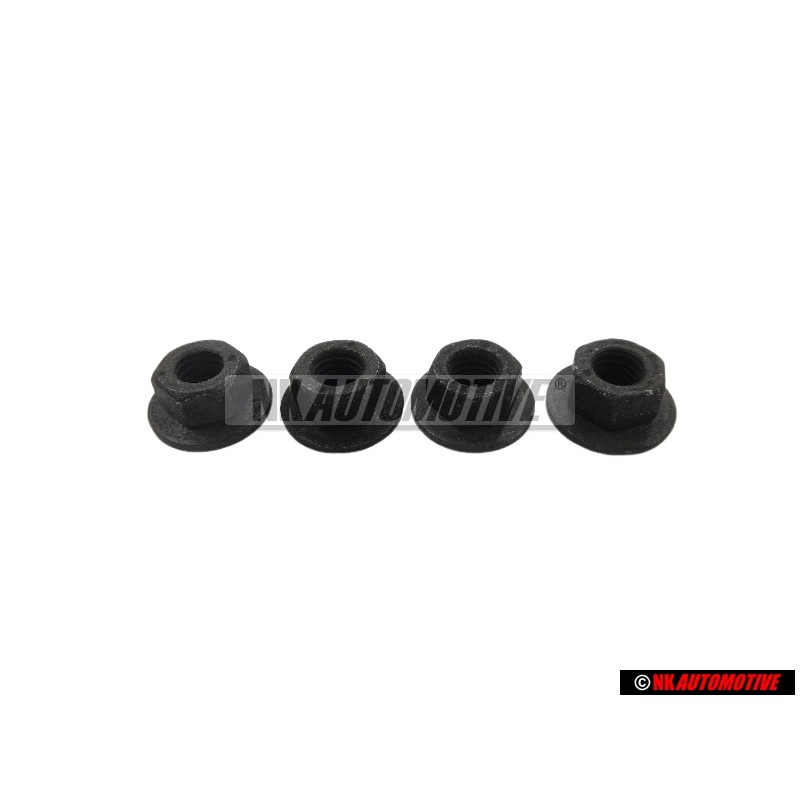 4x Γνήσιο VW Εξάγωνο Παξιμάδι Με Πατούρα - N 90175205