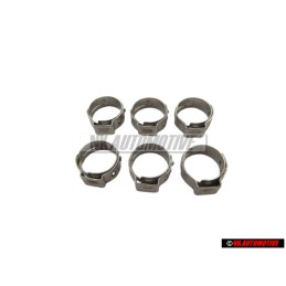 6x Γνήσιο VW Κολιέ Σύσφιγξης - N 10083401