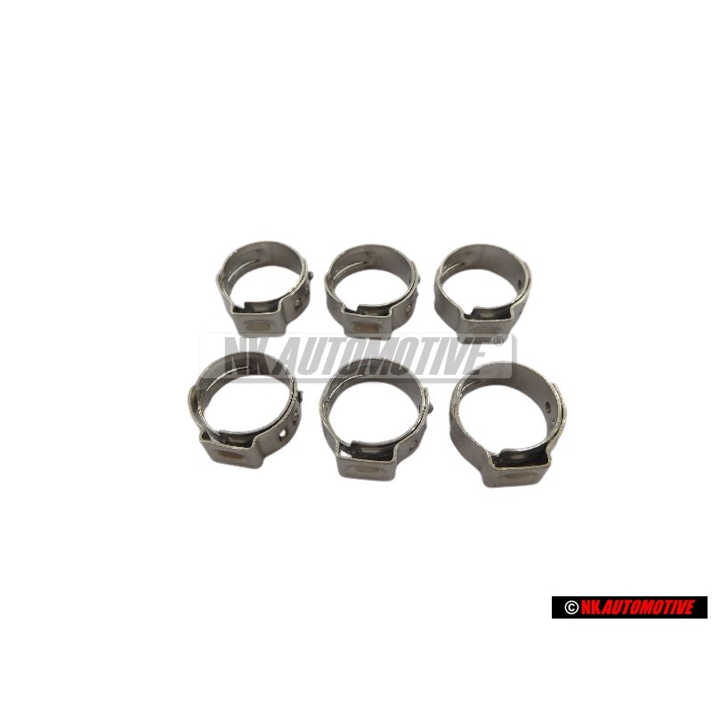 6x Γνήσιο VW Κολιέ Σύσφιγξης - N 10083401