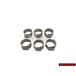 6x Γνήσιο VW Κολιέ Σύσφιγξης - N 10049701