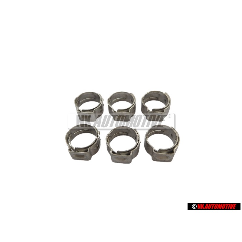 6x Γνήσιο VW Κολιέ Σύσφιγξης - N 10049701