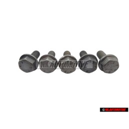 5x Γνήσιο VW Εξάγωνη Βίδα Με Κολάρο - N 10155906