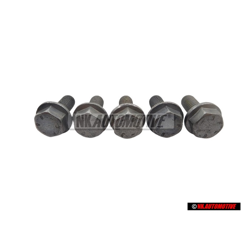 5x Γνήσιο VW Εξάγωνη Βίδα Με Κολάρο - N 10155906