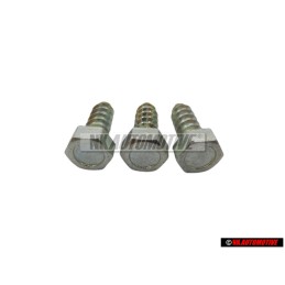 3x Γνήσιο VW Εξαγωνική Λαμαρινόβιδα - N 0159461