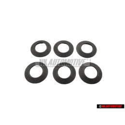 6x Γνήσιο VW Δισκοειδές Ελατήριο (Χτένι) - 111837941