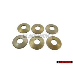 6x Γνήσιο VW Δισκοειδές Ελατήριο (Χτένι) - 311837943