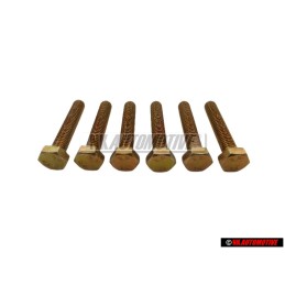 6x Γνήσιο VW Βίδα Με Εξαγωνική Κεφαλή - N 0102213