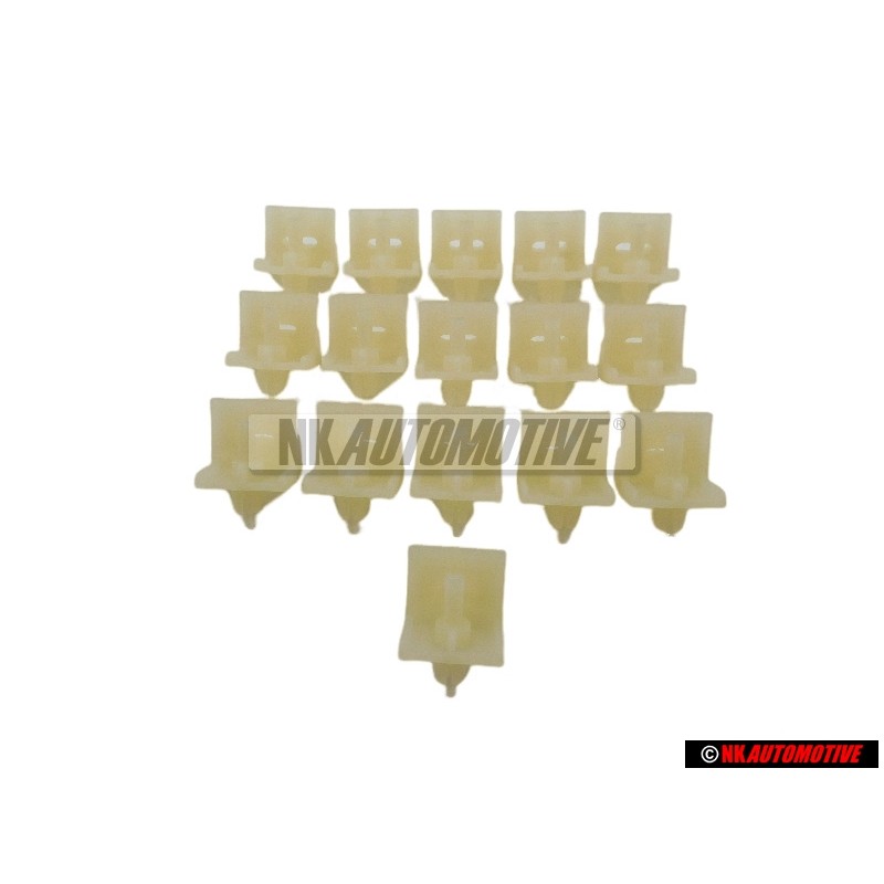 16x Γνήσιο VW Κλιπ - 321867299B