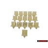16x Γνήσιο VW Κλιπ - 321867299B