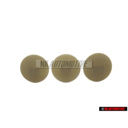 3x Γνήσιο VW Κλιπ Γκρι - 321867838 8AX