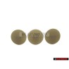 3x Γνήσιο VW Κλιπ Γκρι - 321867838 8AX