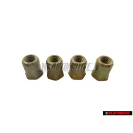 4x Γνήσιο VW Πριτσίνι Σπειρώματος - 443877437A