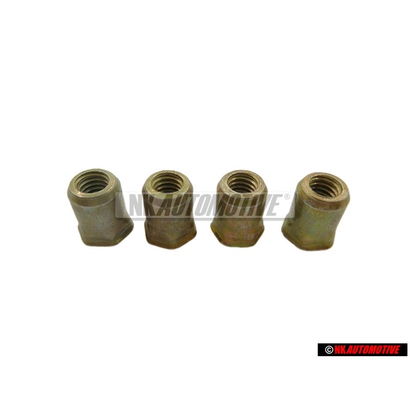 4x Γνήσιο VW Πριτσίνι Σπειρώματος - 443877437A