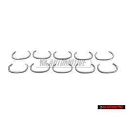 10x Γνήσιο VW Σφιγκτήρας - N 0152611