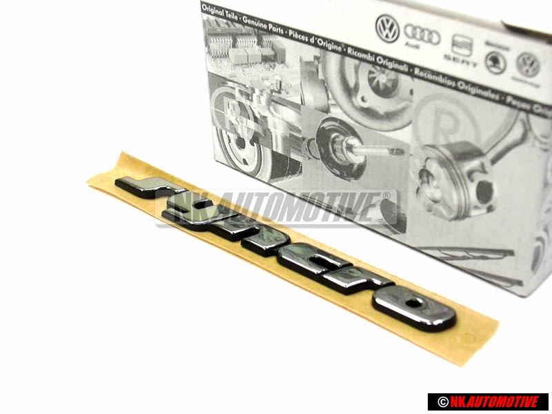 Γνήσιο VW SYNCRO Οπίσθιο Σήμα Έμβλημα Μάσκας Χρωμέ - 3A0853675A Z10