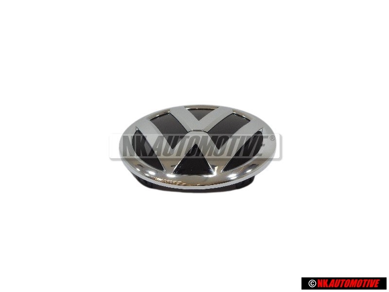 Γνήσιο VW Εμπρόσθιο Σήμα Έμβλημα Μάσκας Χρωμέ - 6C0853600 FOD
