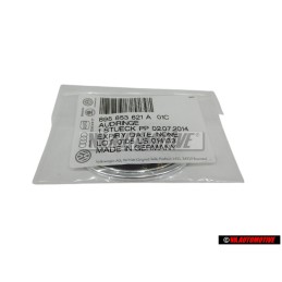 Γνήσιο Audi Πλαϊνό Σήμα Έμβλημα Μάυρο Χρωμέ - 895853621A 01C