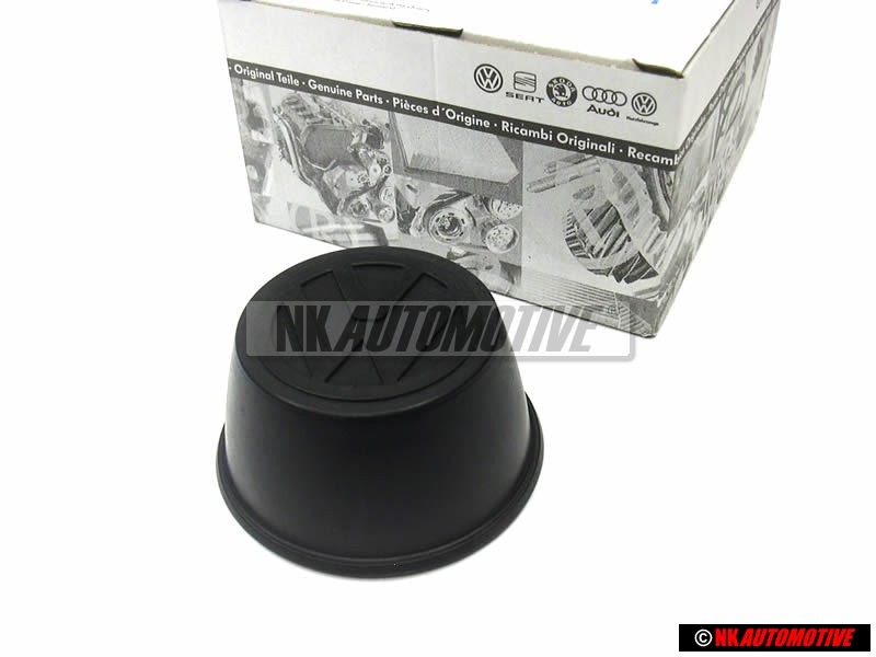 Γνήσιο VW Διακοσμητικό Καπάκι Τροχού Σατινέ Μαύρο - 321601171A 01C