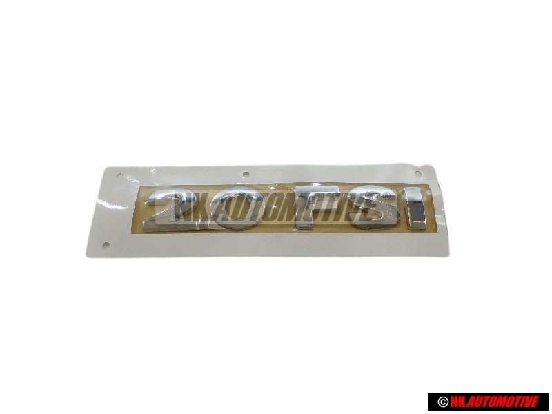 Γνήσιο VW 2.0 FSI Οπίσθιο Σήμα Έμβλημα Χρωμέ - 1T0853675A 739