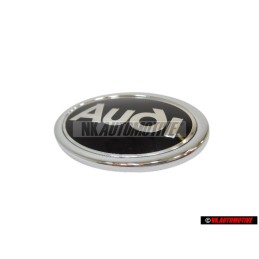 Γνήσιο Audi Πλαϊνό Σήμα Έμβλημα Μάυρο Χρωμέ - 8D0853621B 2ZZ