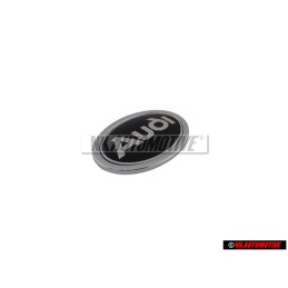 Γνήσιο Audi Πλαϊνό Σήμα Έμβλημα Μάυρο Χρωμέ - 8D0853621B 2ZZ