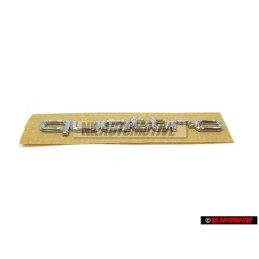 Γνήσιο Audi QUATTRO Οπίσθιο Σήμα Έμβλημα Χρωμέ - 8A0853737C 2ZZ