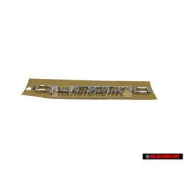 Γνήσιο Audi QUATTRO Οπίσθιο Σήμα Έμβλημα Χρωμέ - 8A0853737C 2ZZ