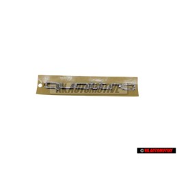 Γνήσιο Audi QUATTRO Οπίσθιο Σήμα Έμβλημα Χρωμέ - 8A0853737C 2ZZ