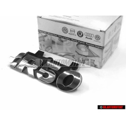 Γνήσιο VW R50 Εμπρόσθιο Σήμα Έμβλημα Μάσκας Χρωμέ - 7L9853679