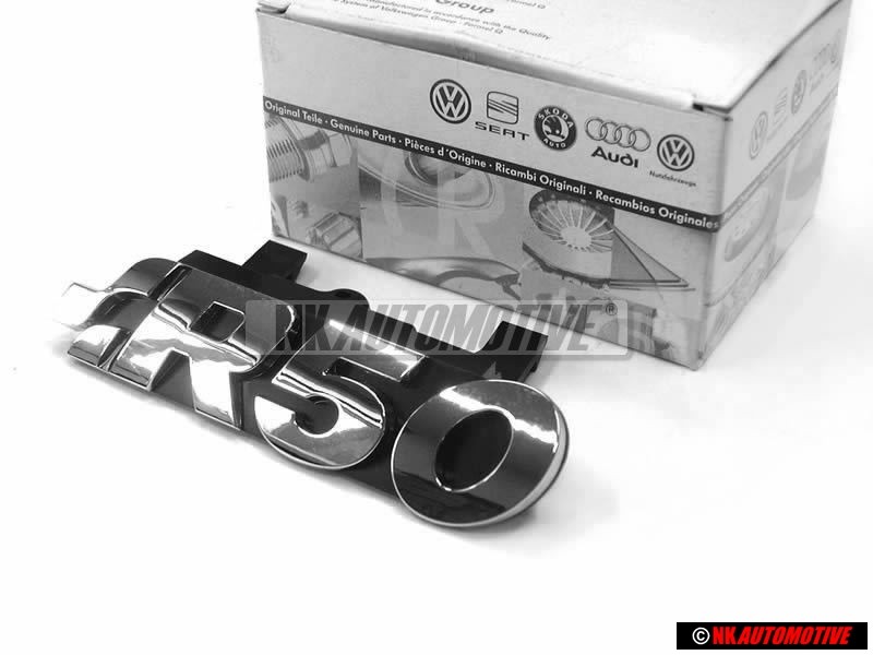 Γνήσιο VW R50 Εμπρόσθιο Σήμα Έμβλημα Μάσκας Χρωμέ - 7L9853679