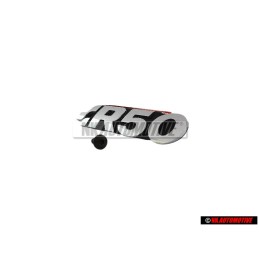 Γνήσιο VW R50 Εμπρόσθιο Σήμα Έμβλημα Μάσκας Χρωμέ - 7L9853679