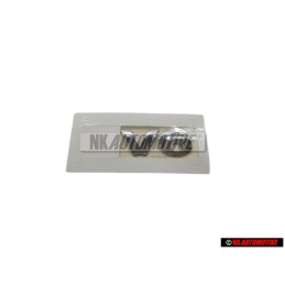 Γνήσιο VW V6 Οπίσθιο Σήμα Έμβλημα Χρωμέ - 022853675