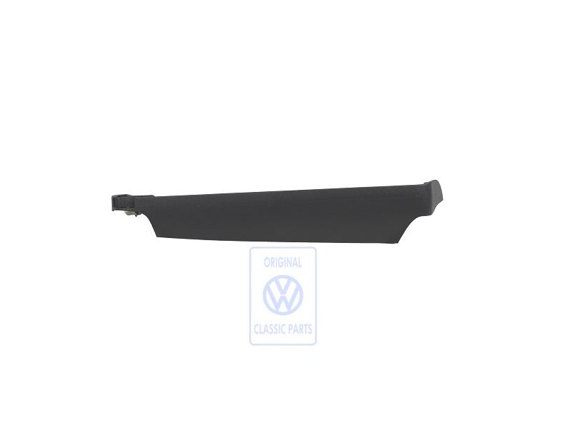 Γνήσιο VW Ράγα Οδηγός Σατινέ Μαύρο - 1H9867776A B41