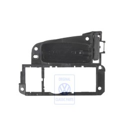 Γνήσιο VW Περίβλημα Για Το Ακροφύσιο Αέρ Σατινέ Μαύρο - 1H5819703 01C
