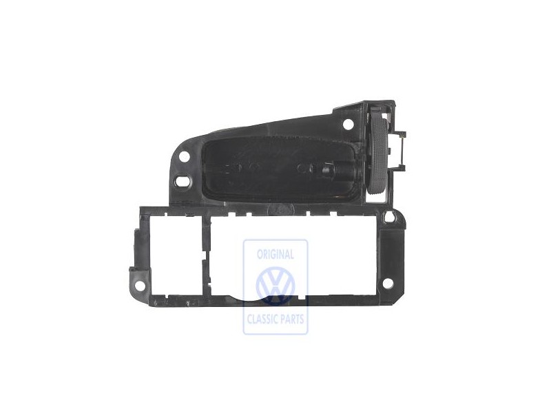 Γνήσιο VW Περίβλημα Για Το Ακροφύσιο Αέρ Σατινέ Μαύρο - 1H5819703 01C