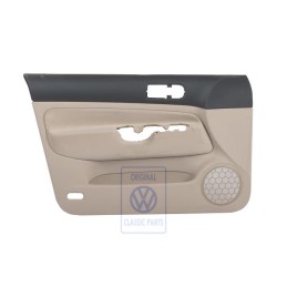 Γνήσιο VW Επένδυση Πόρτας (Ύφασμα) Μαύρο/Ανοιχτό Μπεζ - 1J4867011CSPDM
