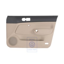 Γνήσιο VW Επένδυση Πόρτας (Ύφασμα) Μαύρο/Ανοιχτό Μπεζ - 1J4867012CJJGL