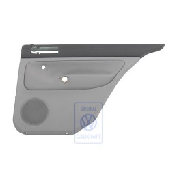 Γνήσιο VW Επένδυση Πόρτας (Ύφασμα) Μαύρο/Flanell Γκρι - 1J5867212ADJGH