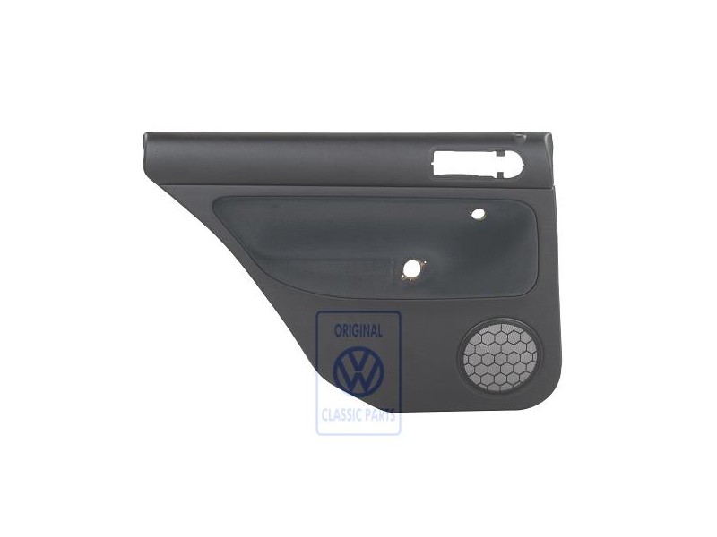 Γνήσιο VW Επένδυση Πόρτας (Ύφασμα) Μαύρο/Μαύρο - 1J9867211S HWK