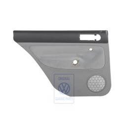 Γνήσιο VW Επένδυση Πόρτας (Ύφασμα) Μαύρο/Flanell Γκρι - 1J9867211S HWL