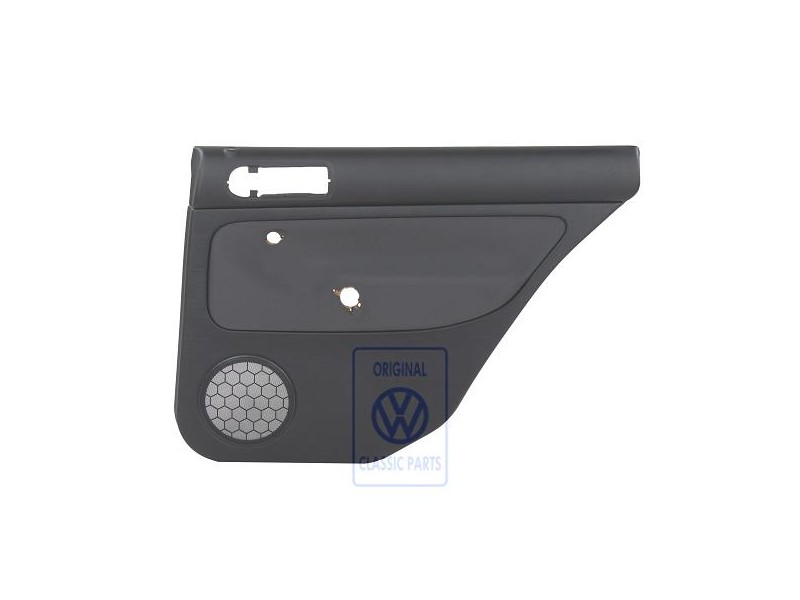 Γνήσιο VW Επένδυση Πόρτας (Ύφασμα) Μαύρο/Ανθρακί - 1J9867212Q KNR