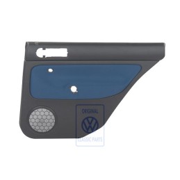 Γνήσιο VW Επένδυση Πόρτας (Ύφασμα) Μαύρο/Jazzblue - 1J9867212Q KNT